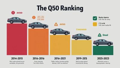 The Infiniti Q50 Buyers Guide: Used Years Ranked by Repair History
