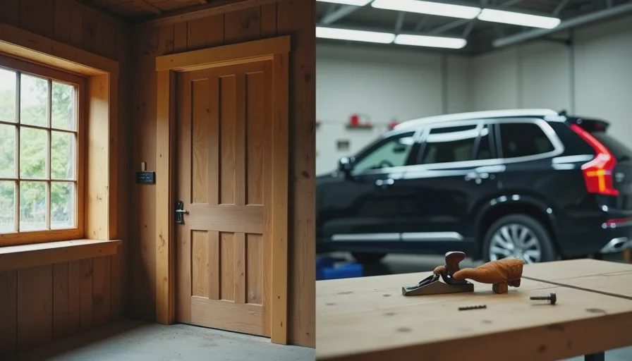 A Craftsman Door Frame and a Volvo Door Hinge — What Woodworking Taught Me About German Engineering (And Why It's Not Always the Answer)
