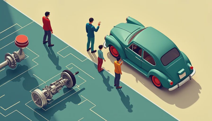 Illustration for manual transmission purists are refusing to accept reality