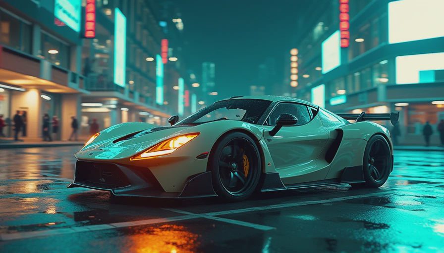 Visual context for most beautiful cars ever