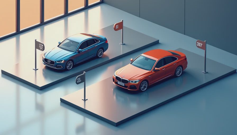 Visual context for genesis vs lexus